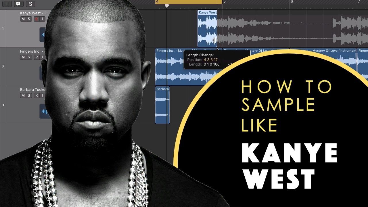 Logic: Sampling in Logic with &#8220;How to sample like Kanye West&#8221;