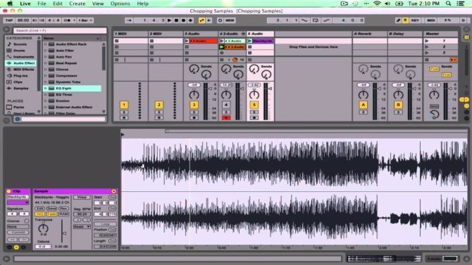 Sidechaining garageband